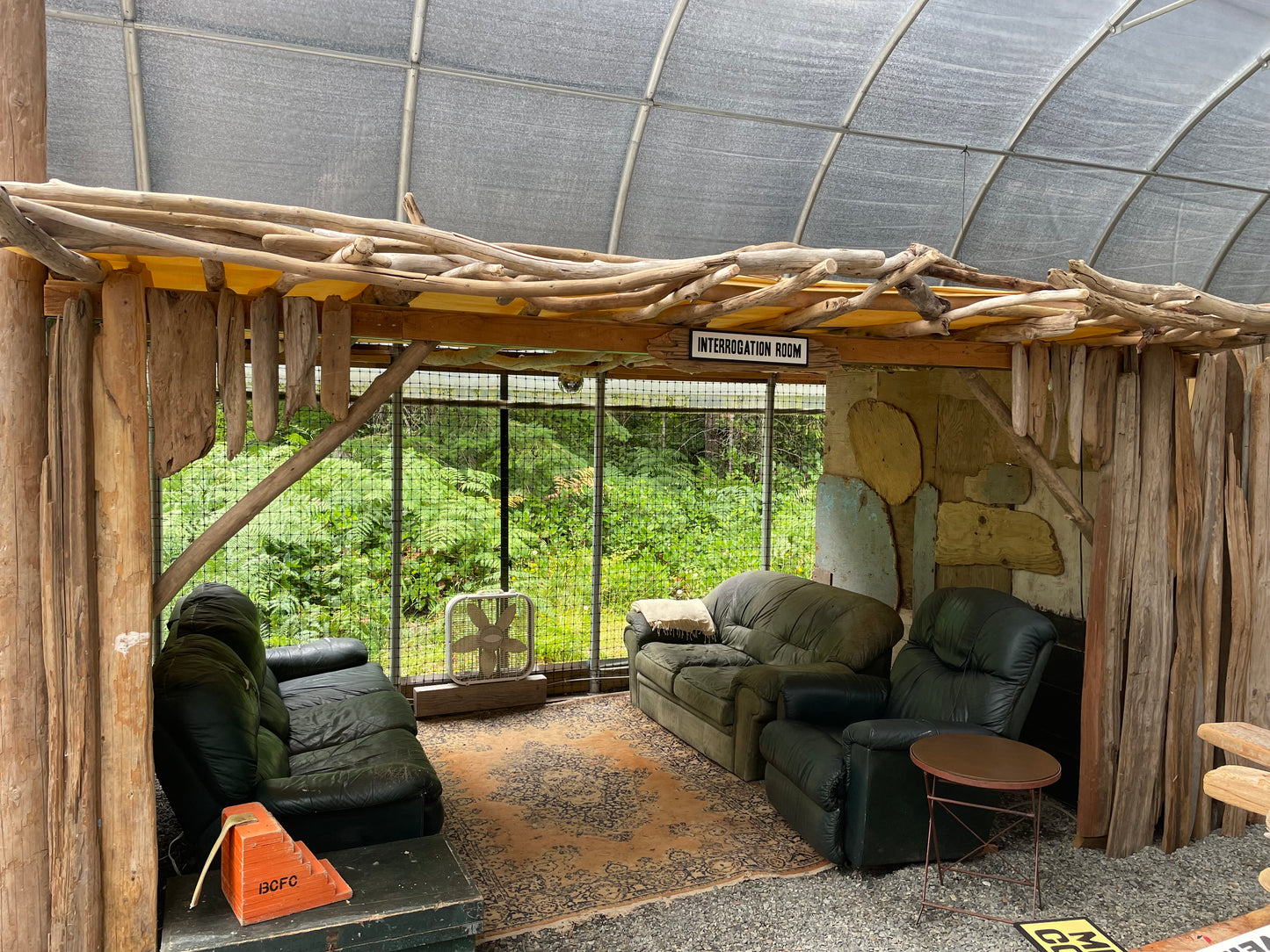 Interrogation Room Sign | Handmade | Office Door | Funny Bathroom Sign | True Crime | Mystery Theme Decor | Police Station Prop