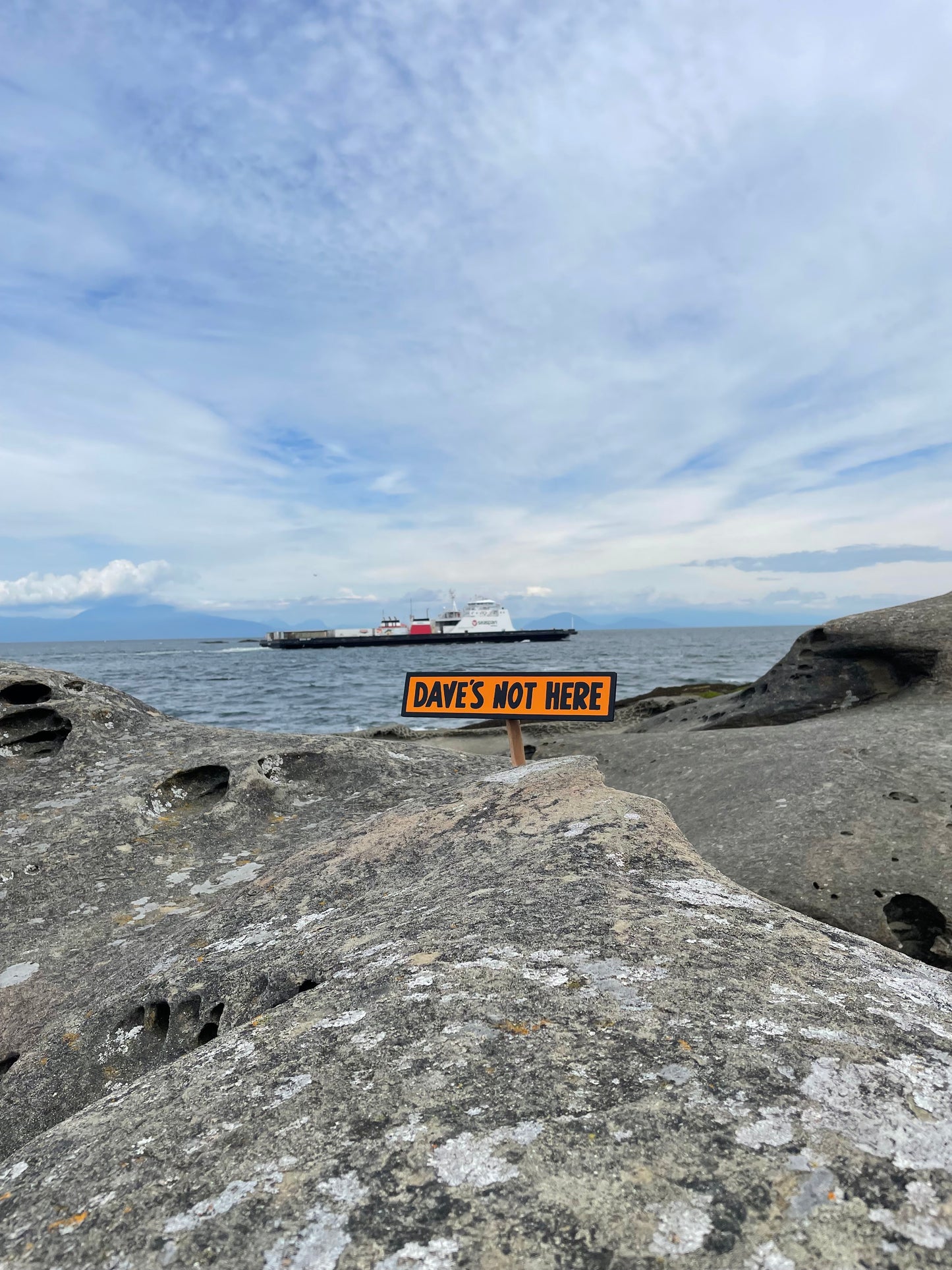 Dave's Not Here Sign | Handmade | Cheech and Chong Inspired | Pro Cannabis | Pro Weed | Marijuana | Quirky