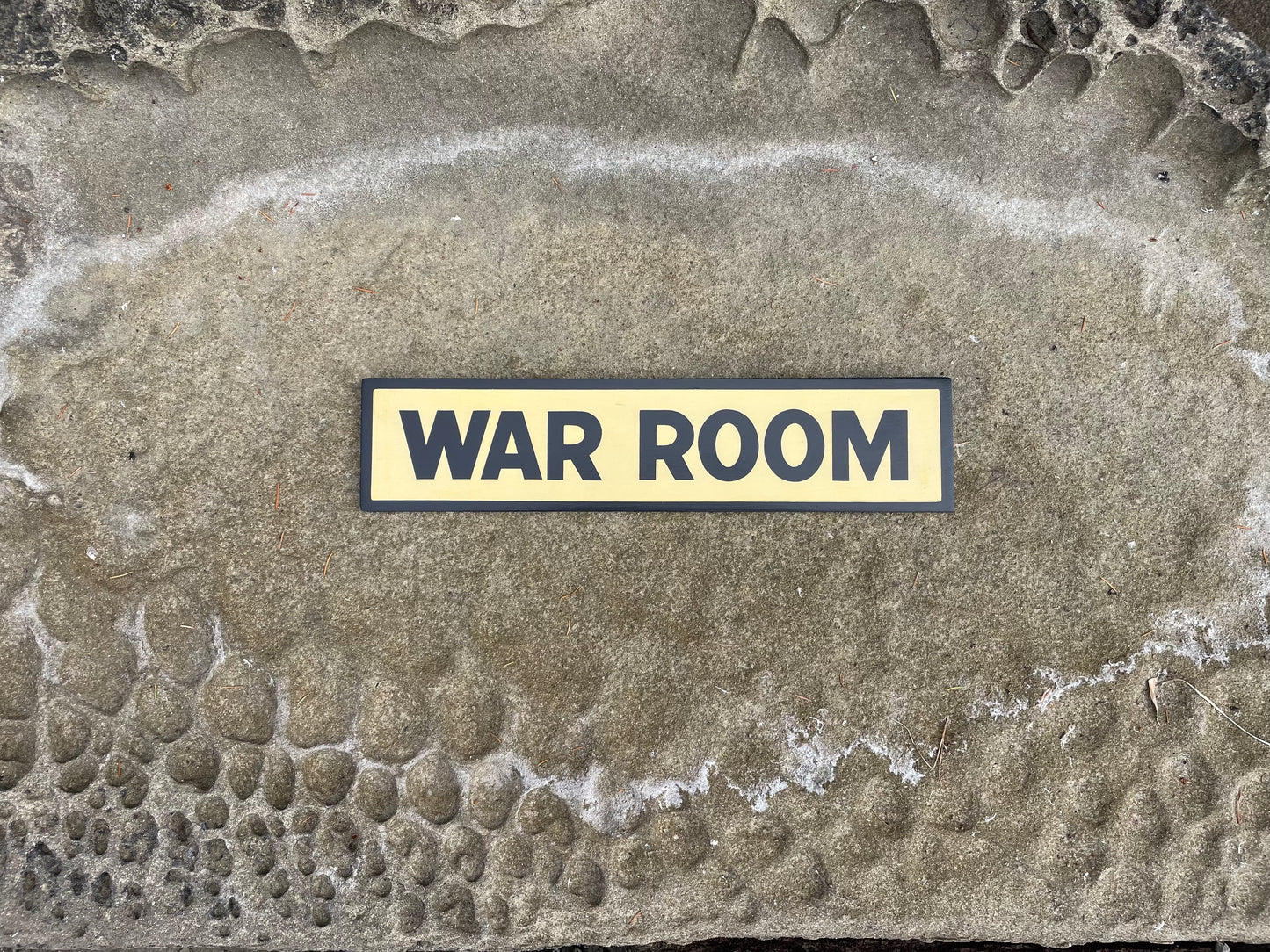 War Room Sign | Handmade | Funny Office Door Sign | Bathroom | Meeting Room | Boss | Military | Political