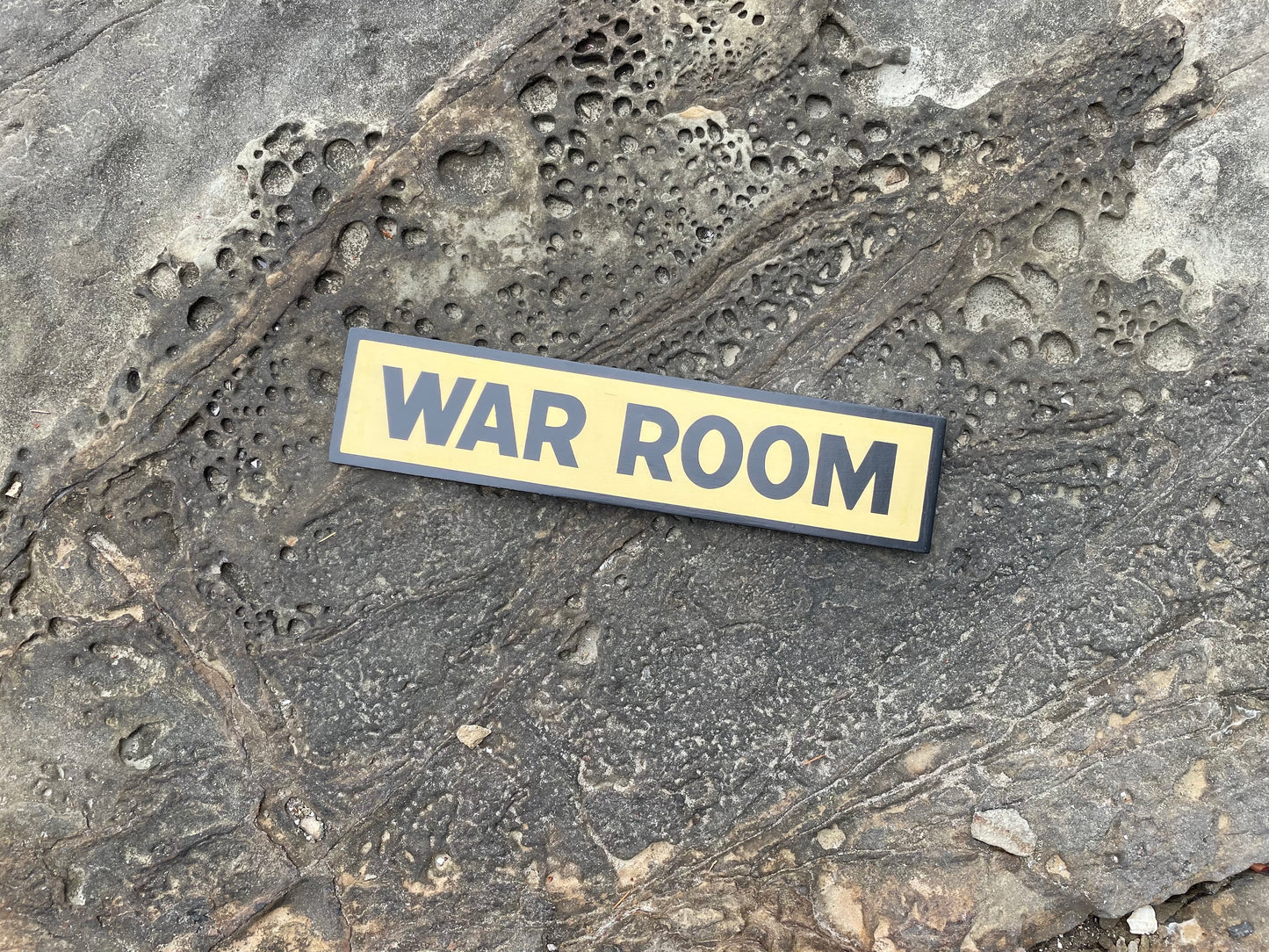 War Room Sign | Handmade | Funny Office Door Sign | Bathroom | Meeting Room | Boss | Military | Political
