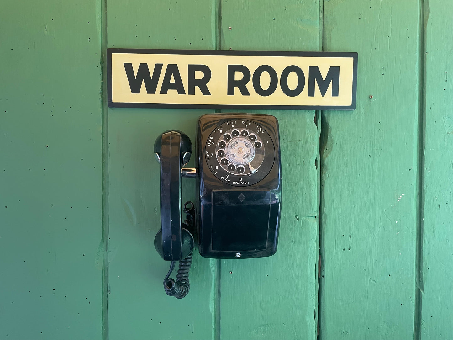 War Room Sign | Handmade | Funny Office Door Sign | Bathroom | Meeting Room | Boss | Military | Political