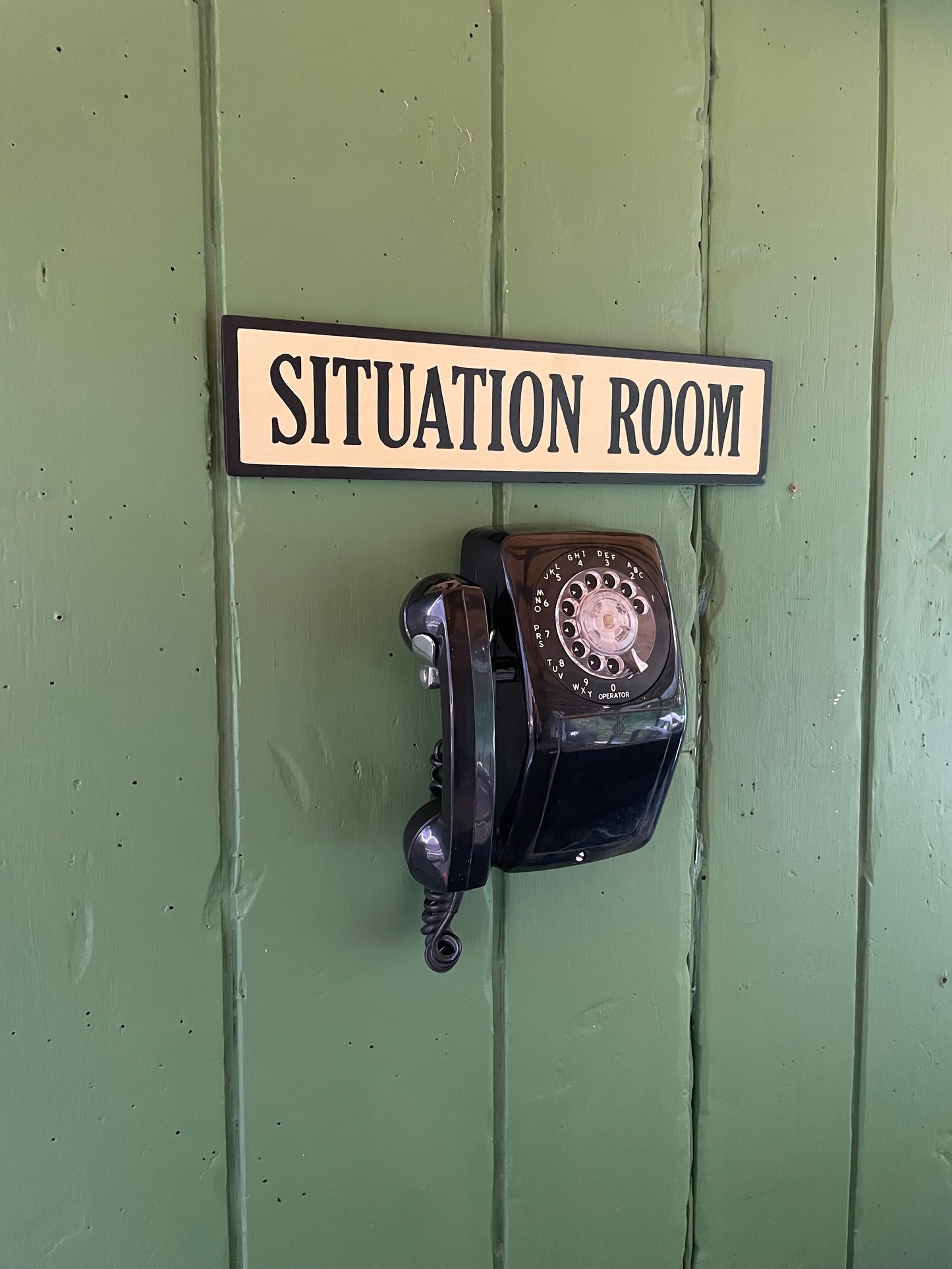 Situation Room Sign | Handmade | Funny Office and Meeting Room Sign | Conference Room | Bathroom Door | Political