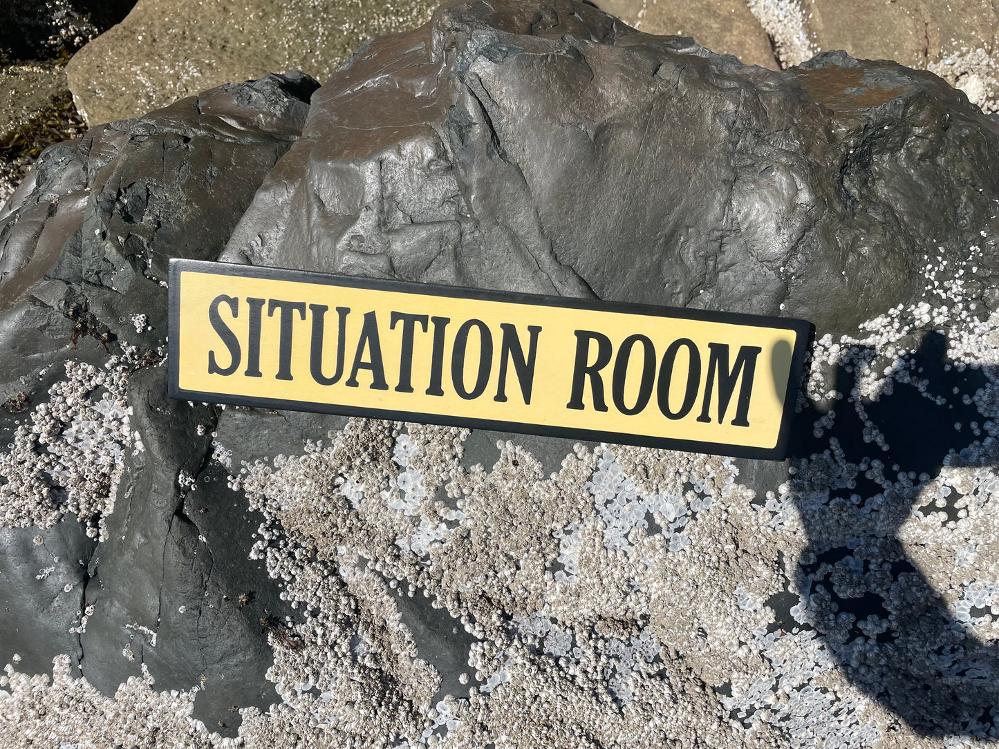 Situation Room Sign | Handmade | Funny Office and Meeting Room Sign | Conference Room | Bathroom Door | Political