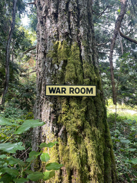 War Room Sign | Handmade | Funny Office Door Sign | Bathroom | Meeting Room | Boss | Military | Political