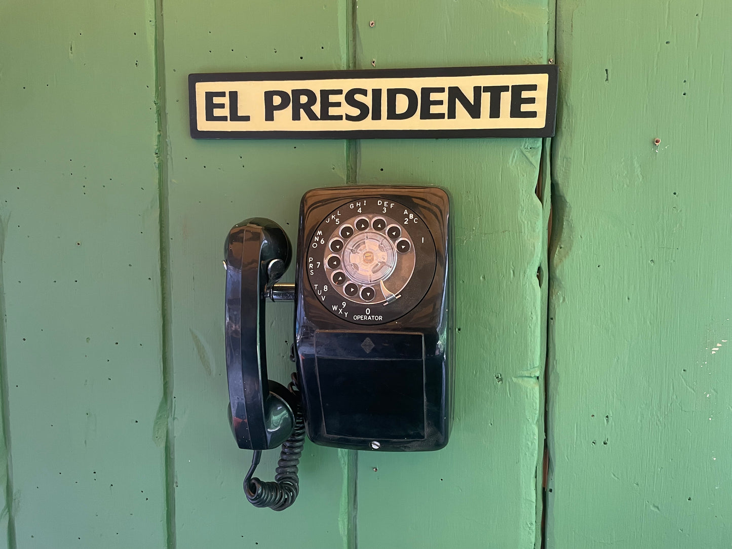 El Presidente Sign | Handmade | Funny Office Door and Desk Sign | Boss | Manager | Leadership | Political