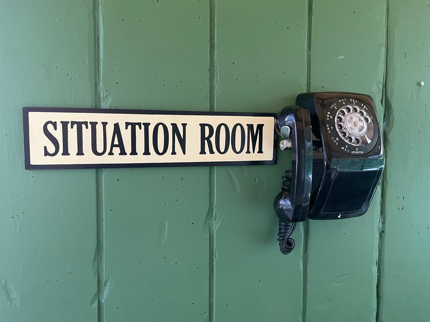 Situation Room Sign | Handmade | Funny Office and Meeting Room Sign | Conference Room | Bathroom Door | Political