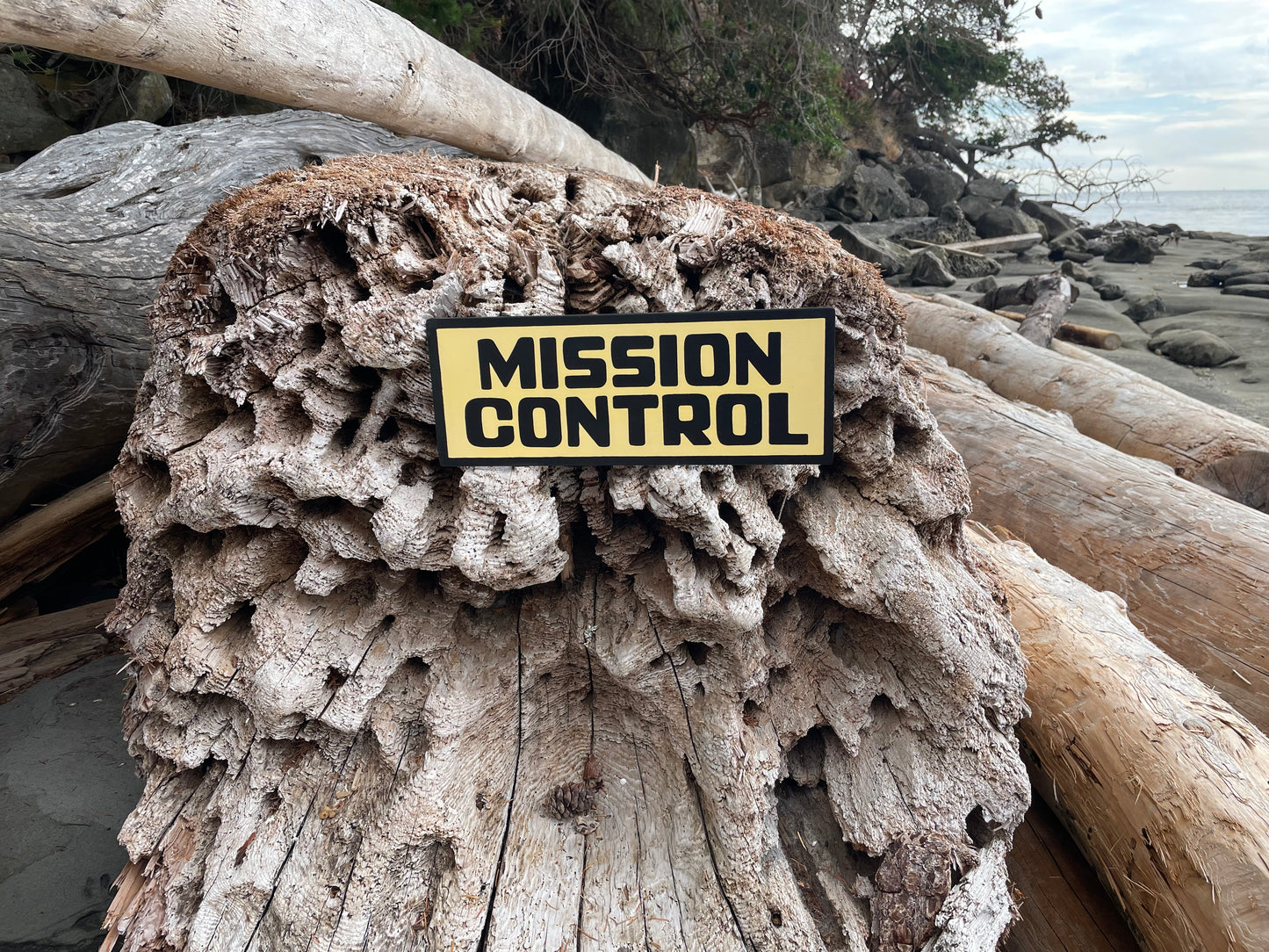 Mission Control Sign | Handmade | Funny Meeting Room and Office Door Sign | Bathroom | Space Theme Decor | Conference Room Door