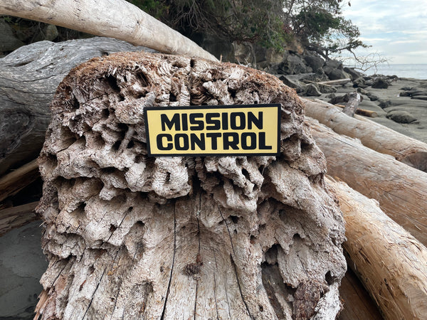 Mission Control Sign | Handmade | Funny Meeting Room and Office Door Sign | Bathroom | Space Theme Decor | Conference Room Door