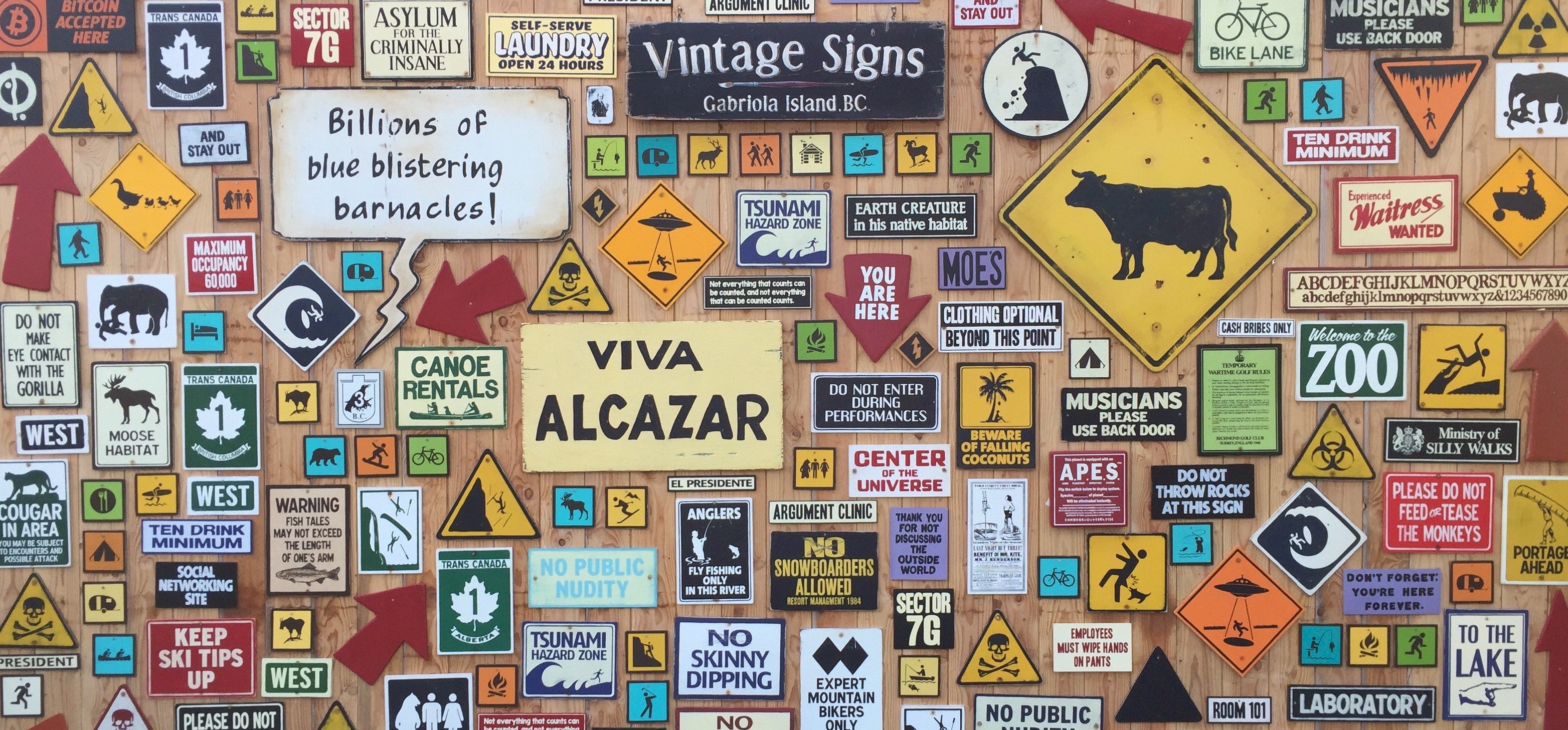 Vintage Sign Projects Sign Wall